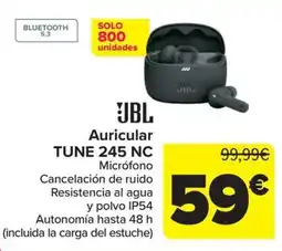 Carrefour Jbl auricular tune 245 nc oferta