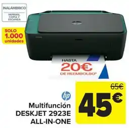 Carrefour hp Multifunción Deskjet 2923e All-in-one oferta