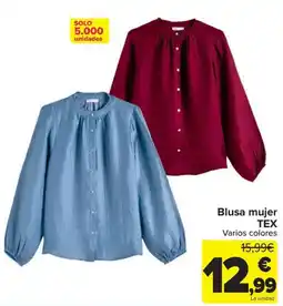 Carrefour Blusa mujer TEX oferta