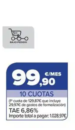 Carrefour Bajo pedido oferta
