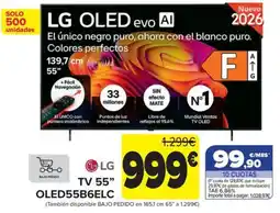 Carrefour LG OLED evo AI TV 55" OLED55B6ELC oferta