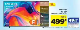 Carrefour Samsung tv 65" tu65m73hauuxc oferta