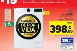 Carrefour LG lavadora f2x50s9tlb oferta