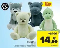 Carrefour Smart & Fun Peluche oferta