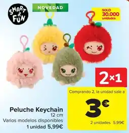 Carrefour Smart & Fun peluche keychain oferta