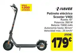 Carrefour Navee Patinete eléctrico Scooter V40i oferta