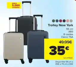 Carrefour Trolley New York oferta