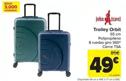 Carrefour john travel trolley orbit oferta