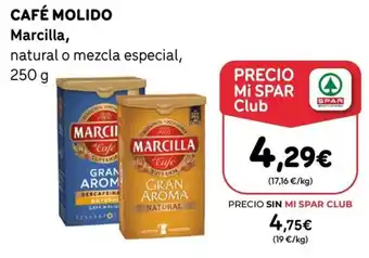 Marcilla café molido