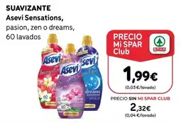 SPAR Gran Canaria Asevi Sensations oferta