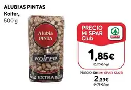 SPAR Gran Canaria koifer alubias pintas oferta