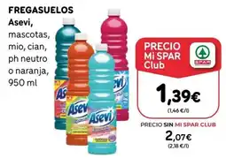 SPAR Gran Canaria Asevi fregasuelos oferta