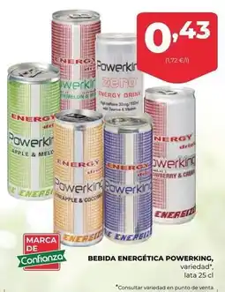 SPAR Gran Canaria Powerking - bebida energética oferta