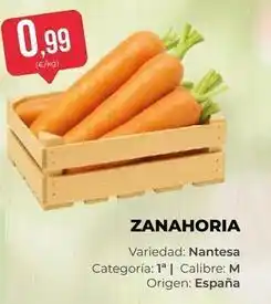 SPAR Gran Canaria Origen - zanahoria oferta
