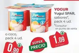 SPAR Gran Canaria Spar - yogur oferta
