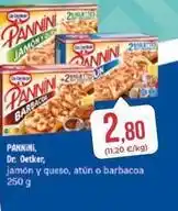 SPAR Gran Canaria Dr oetker - pannini, jamon y queso, atún o barbacoa oferta