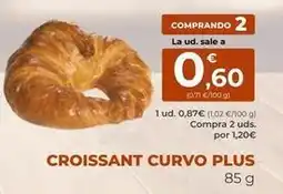 SPAR Gran Canaria Plus - croissant curvo oferta