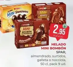 SPAR Gran Canaria Spar - helado mini bombon oferta