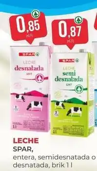 SPAR Gran Canaria Spar - leche oferta