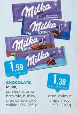 SPAR Gran Canaria Milka - chocolate oferta