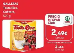 SPAR Gran Canaria Cuétara - galletas tosta rica oferta