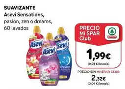 SPAR Gran Canaria Asevi - suavizante oferta