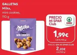 SPAR Gran Canaria Milka - galletas oferta