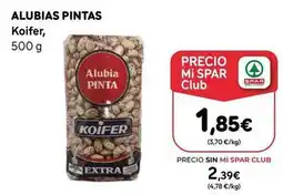SPAR Gran Canaria Koifer - alubias pintas oferta
