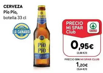 SPAR Gran Canaria Spar - cerveza oferta