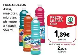 SPAR Gran Canaria Asevi - fregasuelos oferta