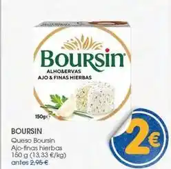 Supermercados Plaza Queso boursin oferta
