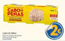 Supermercados Plaza Cabo de peñas - atún en aceite de girasol oferta