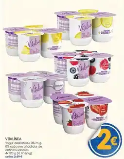 Supermercados Plaza Vitalinea - yogurt desentado oferta