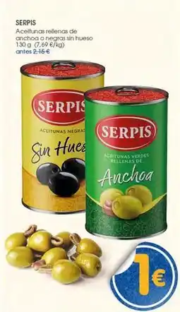 Supermercados Plaza Serpis - aceitunas rellenas de alcahuas de fregas de turron oferta
