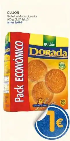 Supermercados Plaza Gullón - geleta maria dorada oferta