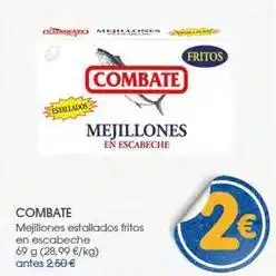 Supermercados Plaza Mejillones estallados fritos en escabeche oferta