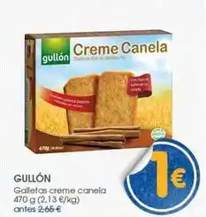 Supermercados Plaza Gullón - galletas creme canela oferta