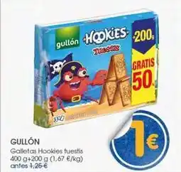 Supermercados Plaza Gullón - galletas hookies tuestis oferta