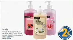 Supermercados Plaza Betres - gel de ducha con difusor aromas, talay y fresa, frutos oferta