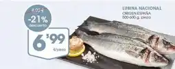 Supermercados Plaza Origen - lubina nacional oferta