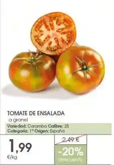 Supermercados Plaza Origen - tomate de ensalada oferta