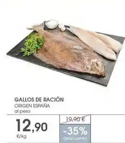 Supermercados Plaza Origen - gallos de racion oferta