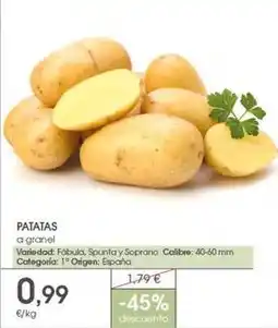 Supermercados Plaza Origen - patatas oferta
