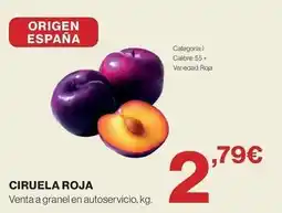 El Corte Inglés Origen - ciruela roja oferta