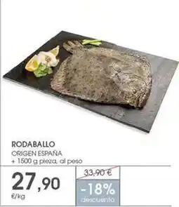 Supermercados Plaza Origen - rodaballo oferta