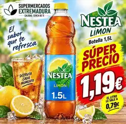 Supermercados Extremadura Nestea - limon botella oferta