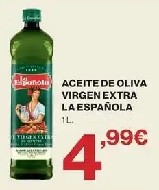 Hipercor La española - aceite de oliva virgen extra oferta