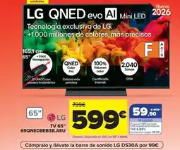 Carrefour Lg - tv 65'' 65qned8eb3b.aeu oferta