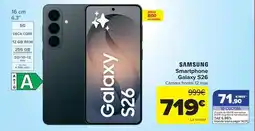 Carrefour Samsung - smartphone galaxy s26 oferta
