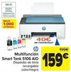 Carrefour Hp - multifunción smart tank 5106 aio oferta
